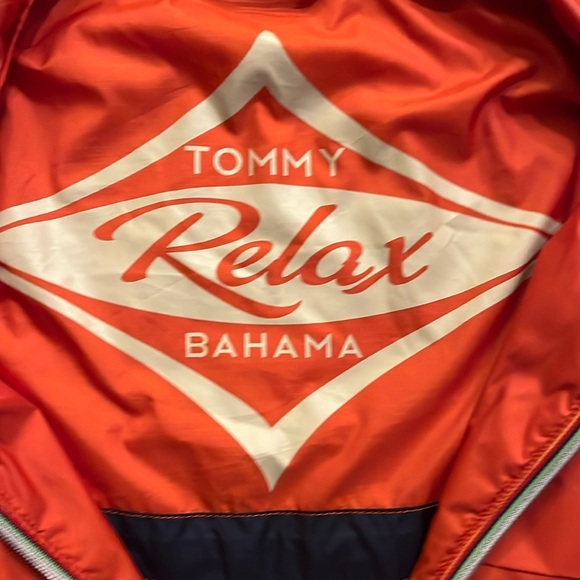 Tommy Bahama Orange Relax Windbreaker Size S - Picture 4 of 10
